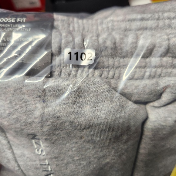 Adidas Pants Womens Medium Gray All SZN Fleece Cuffed Joggers Sweatpants‎ HK0442 - Picture 11 of 11